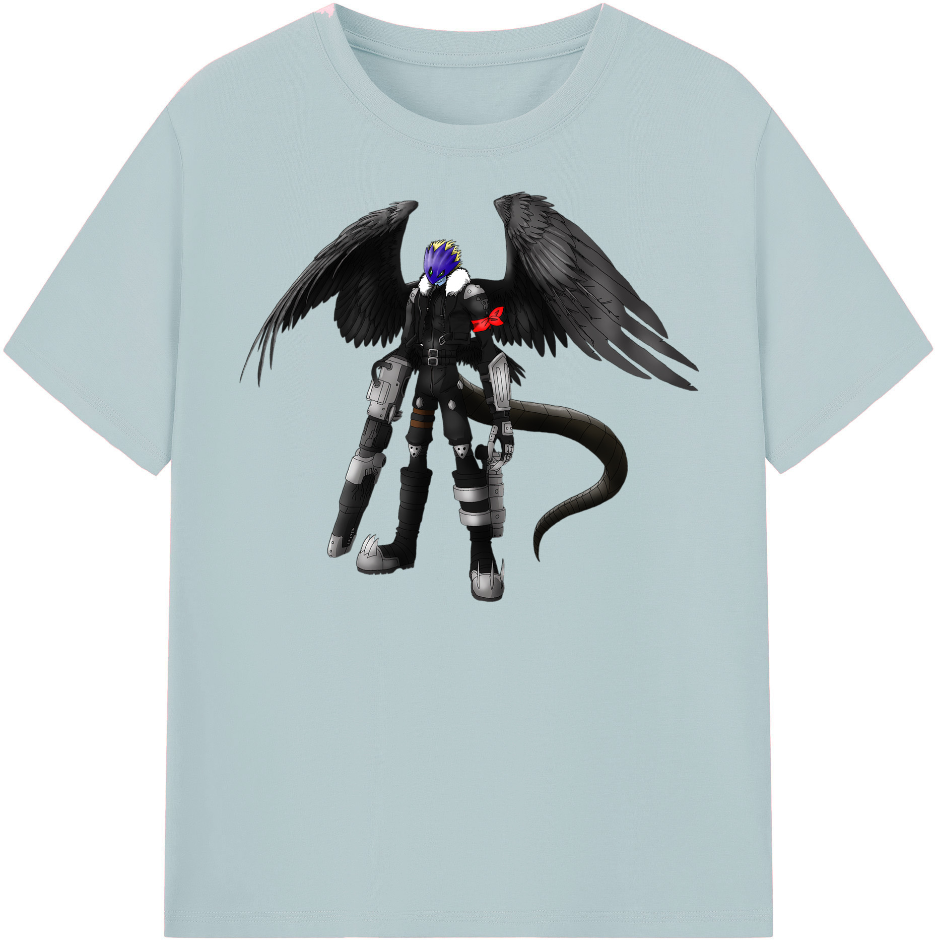 （画像用） Digimon デジタルモンスター/デジモン 綿100％半袖Tシャツ（フロントプリント）